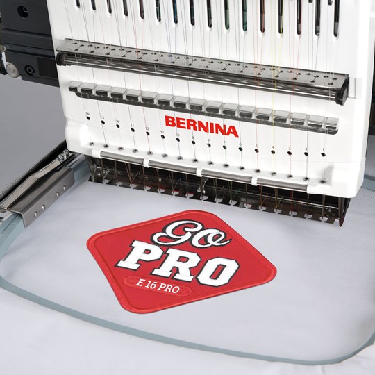BERNINA E 16 PRO – BERNINA multi-needle embroidery - BERNINA